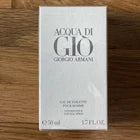 Acqua di Giò Eau de Toilette for Men – Fresh Aquatic Citrus Fragrance (50ml)