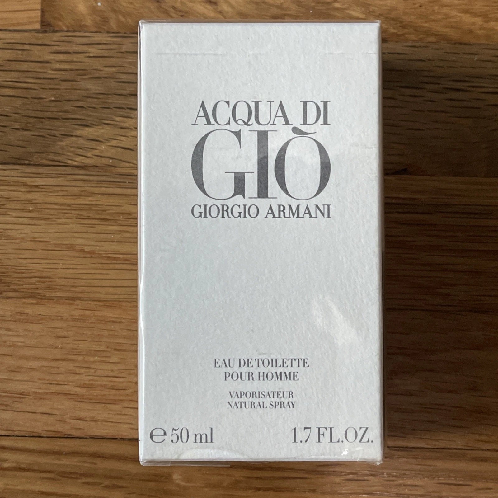 Acqua di Giò Eau de Toilette for Men – Fresh Aquatic Citrus Fragrance (50ml)